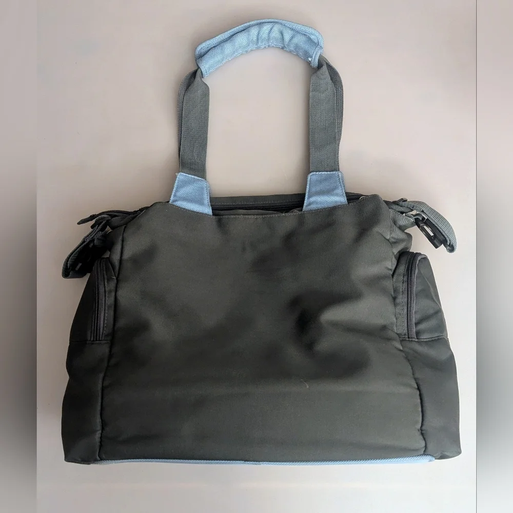 Skip Hop Bento Blue/Grey Diaper Bag Bento Tote With Insulated Cooler Bag 18